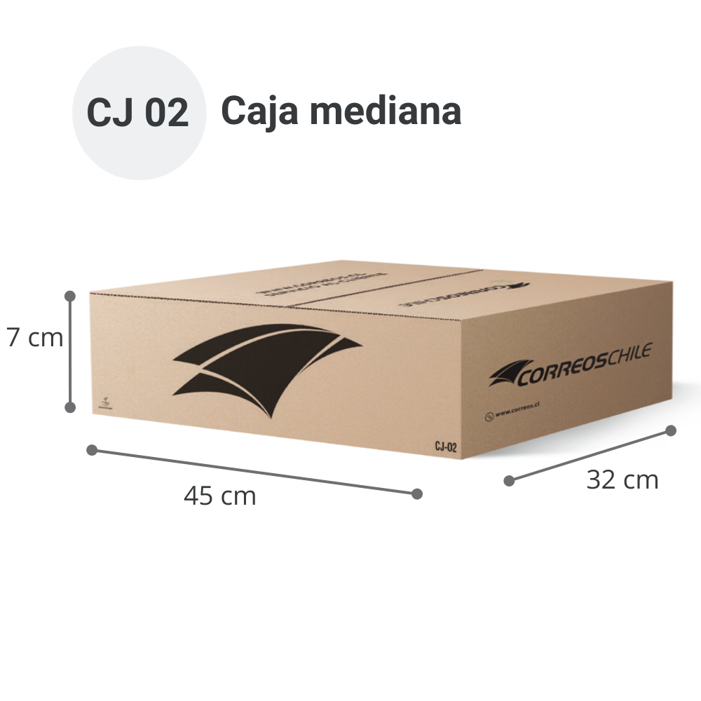 Caja mediana