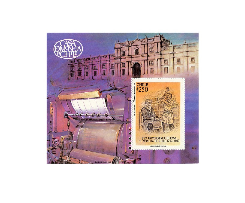250 años de Casa de Moneda de Chile - 1993