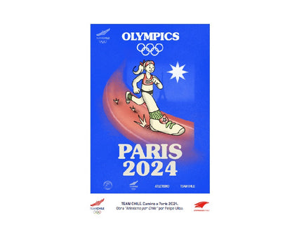 Kit Postales Team Chile - Camino a París 2024