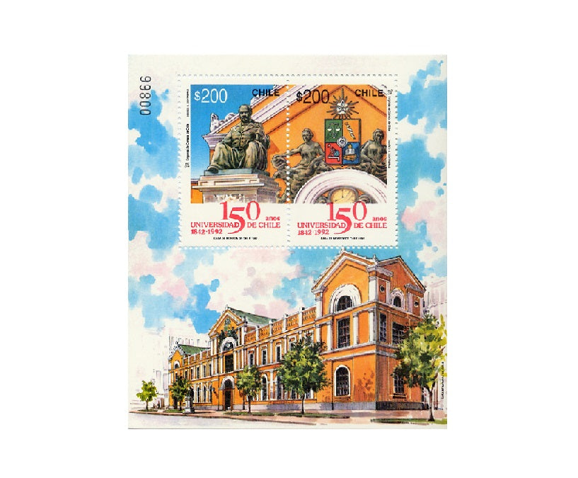 150 años de la Universidad de Chile - 1992
